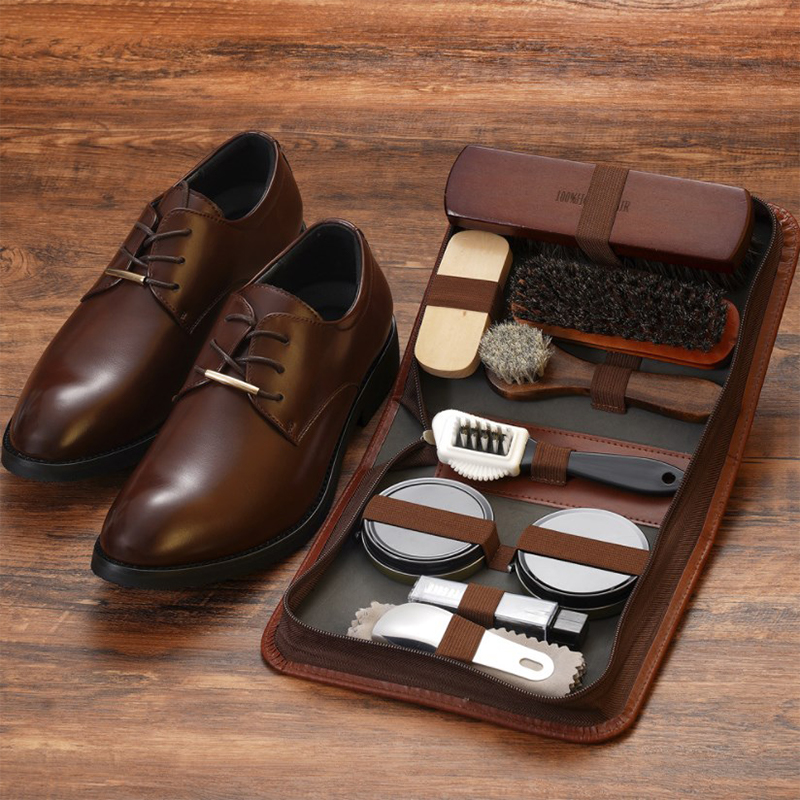 HorseHair Shoe Brush Set Leath - Shoe Cleaning Brush review and price
