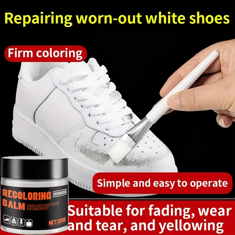 Leather Shoe White Recolor Pas - Sneaker Care Spray review and price