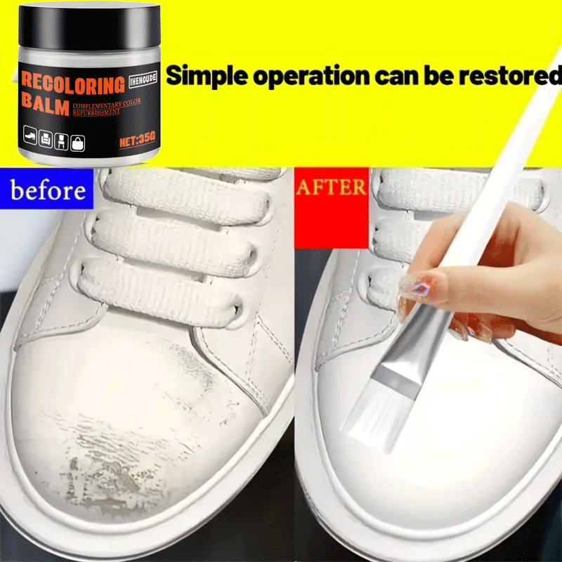 Leather Shoe White Recolor Pas - Sneaker Care Spray review and price