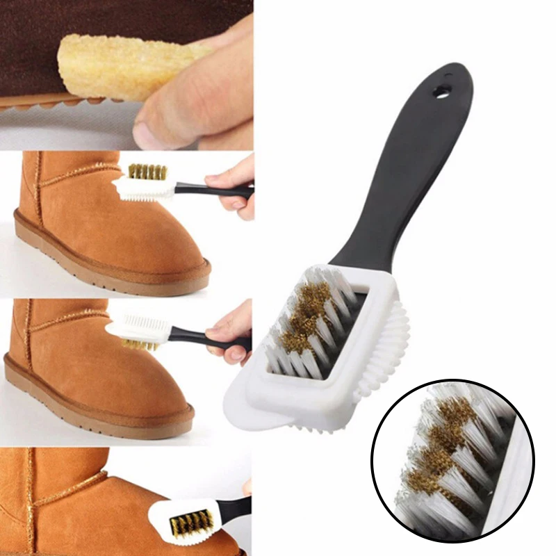1/2pcs3Side cleaning convenien - Shoe Cleaning Brush review and price
